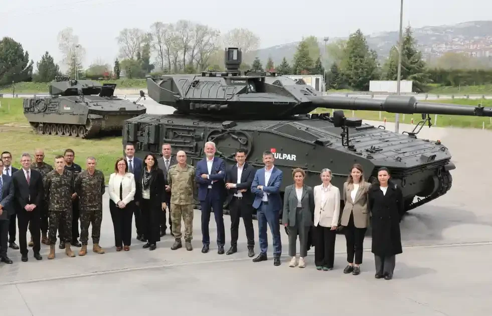 Brazilian Army Officials Visit Otokar, TULPAR AFVs on Focus