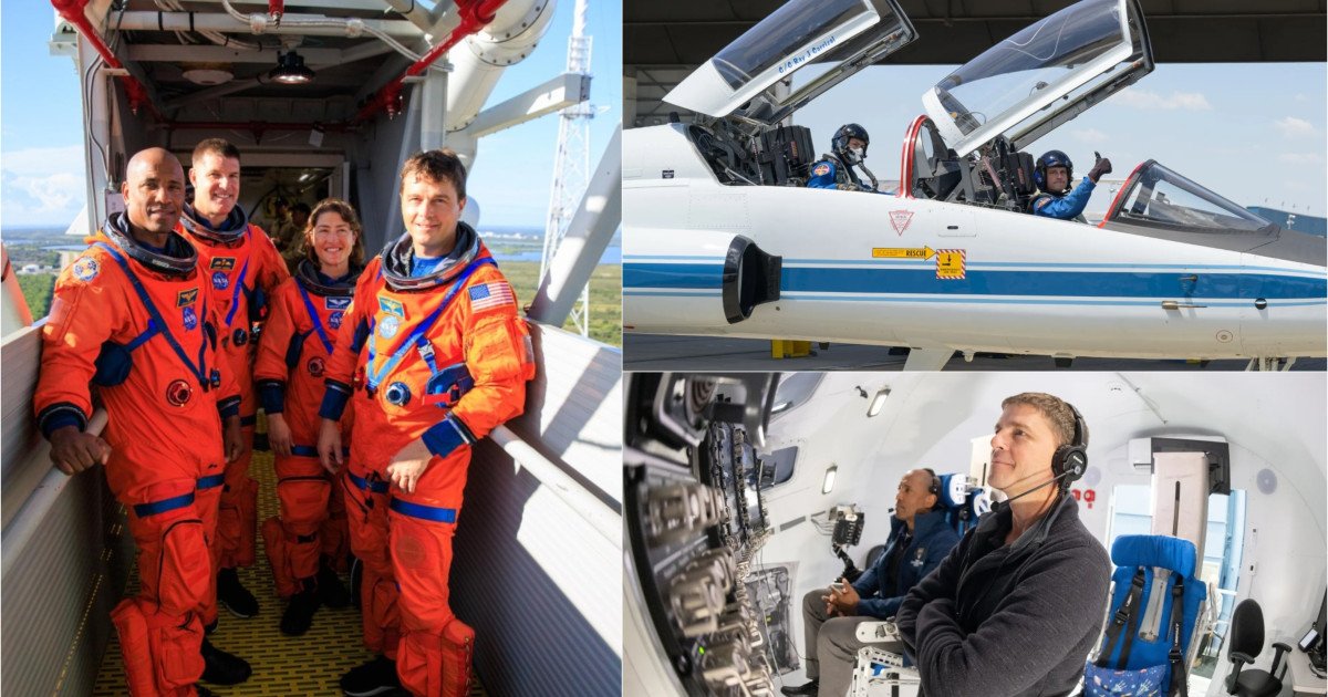 Astronauții se antrenează intens pentru misiunea Artemis 2 spre Lună: Pericole și pregătiri Echipajul misiunii Artemis 2, format din astronauții de la NASA, Reid WISEMAN, Victor GLOVER, Christina KOCH și astronautul canadian Jeremy HANSEN, se pregătește intens pentru călătoria de 10 zile în jurul Lunii, începând din iunie 2023