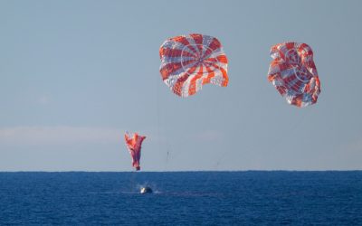 Orion a aterizat în Pacific: Record istoric pentru Agenția Artemis II
