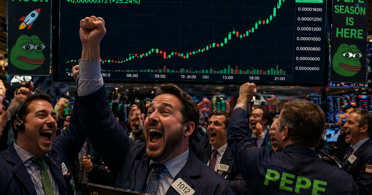 A bullish PEPE chart