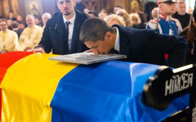 Răzvan Lucescu, discurs cutremurător la înmormântarea tatălui său, Mircea Lucescu