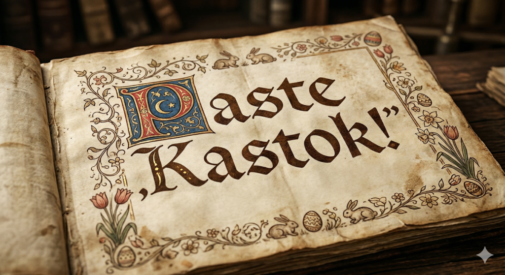 Hristos a Înviat! În ce limbă se spune „Paste Kastok”? Descoperiri pascale