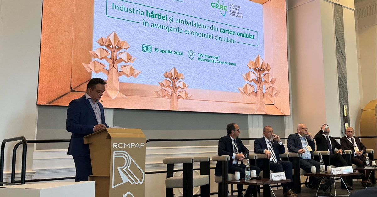 ROMPAP reconfirmă rolul cheie al industriei hârtiei în economia circulară din România