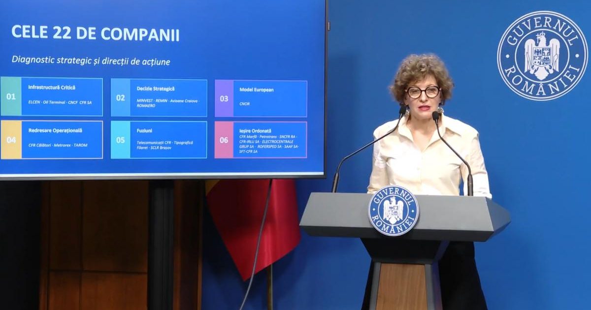 vicepremier oana gheorghiu 16 aprilie 2026