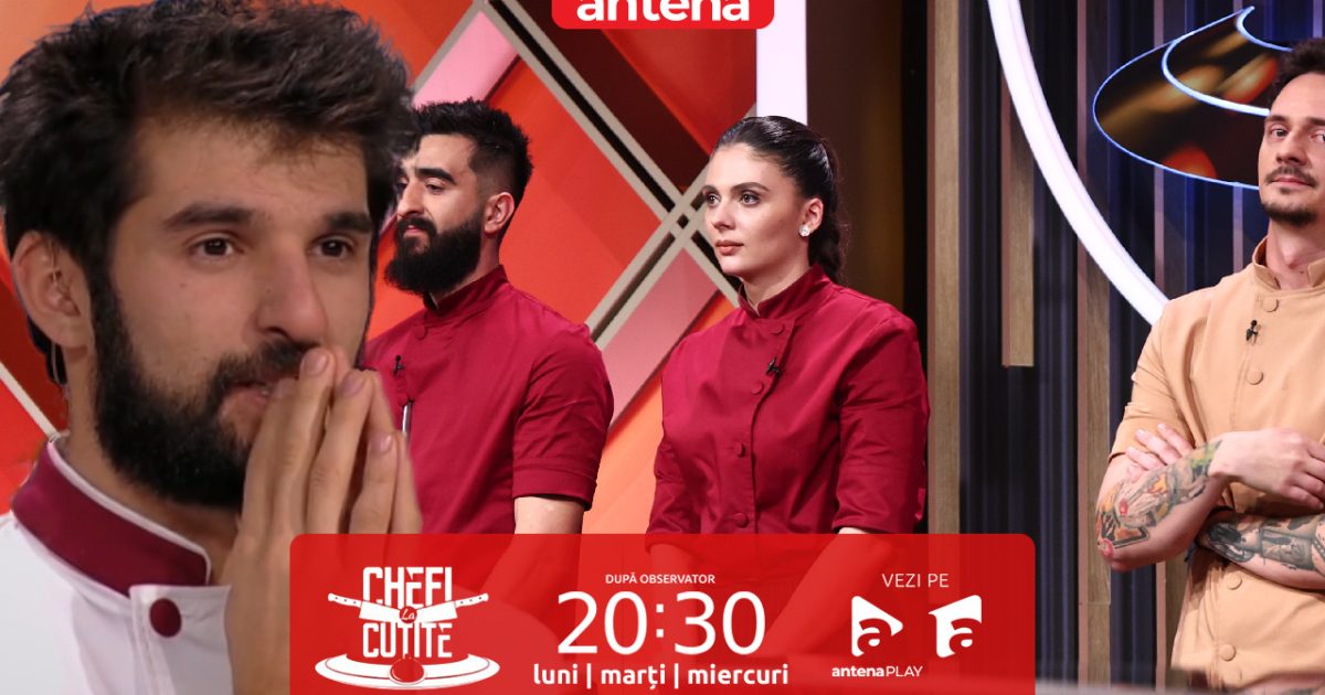 Chef Richard, șocat! Prima eliminare de la „Chefi la Cuțite”