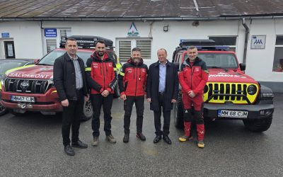 Nouă bază SALVAMONT Maramureș la Vișeu de Sus: Intervenții mai rapide