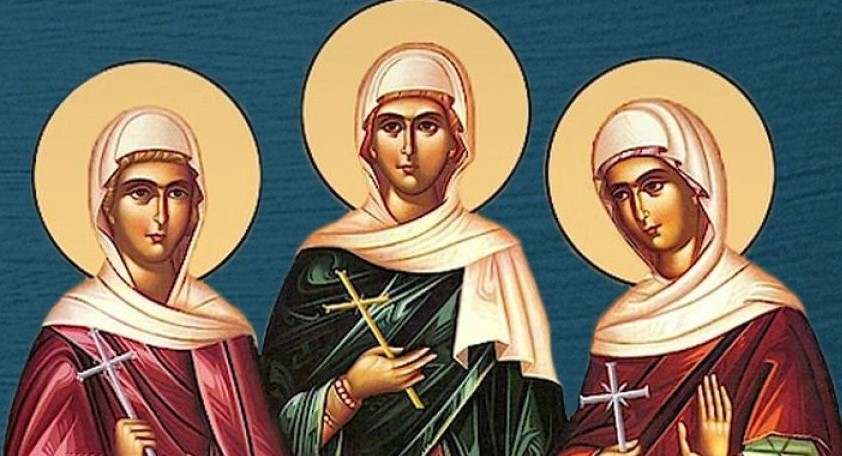 Sfintele Agape, Irina și Hionia, sărbătorite pe 16 aprilie