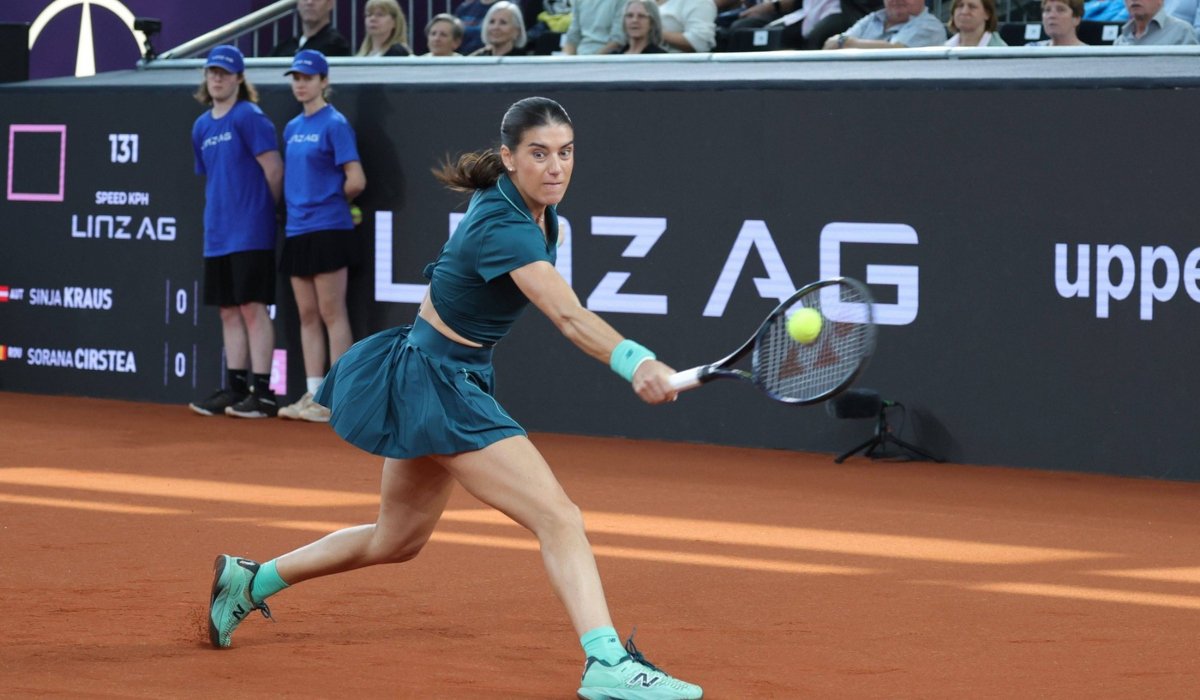 Sorana Cîrstea s-a calificat rapid în sferturile de finală ale turneului WTA de la Linz, după ce adversara sa, Dalma Galfi, a fost nevoită să abandoneze