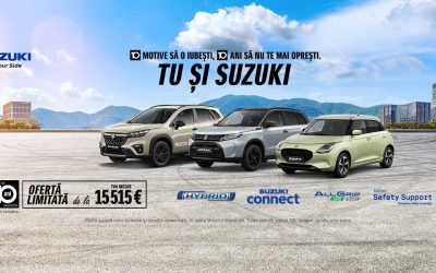 ZECE motive să iubești SUZUKI: 10 ani fără oprire, tehnologie hibridă, preț bun