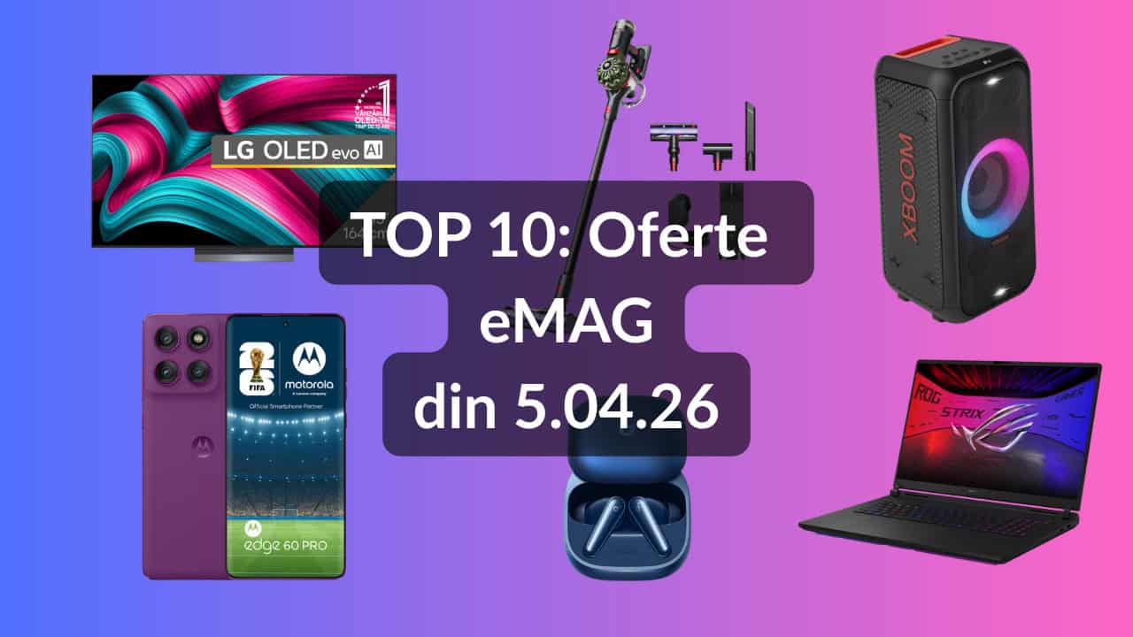 eMAG Pune la Bătaie Oferte Atractivă: Telefon Mid-Range cu Specificații Impresionante și Alte Gadgeturi la Reducere București, România – eMAG vine cu o nouă serie de oferte, printre care se remarcă un telefon mobil mid-range cu specificații de top, dar și alte produse electronice și electrocasnice cu prețuri reduse