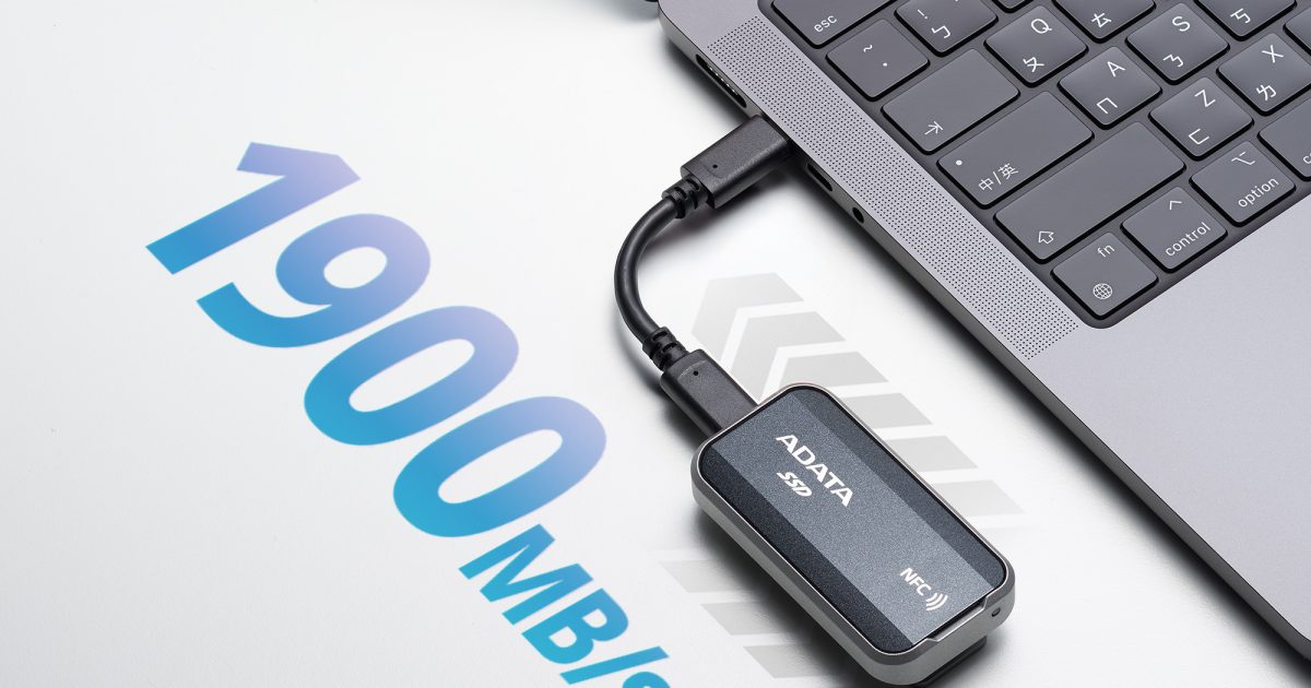 ADATA zguduie piața IT: SSD extern cu NFC și viteze amețitoare