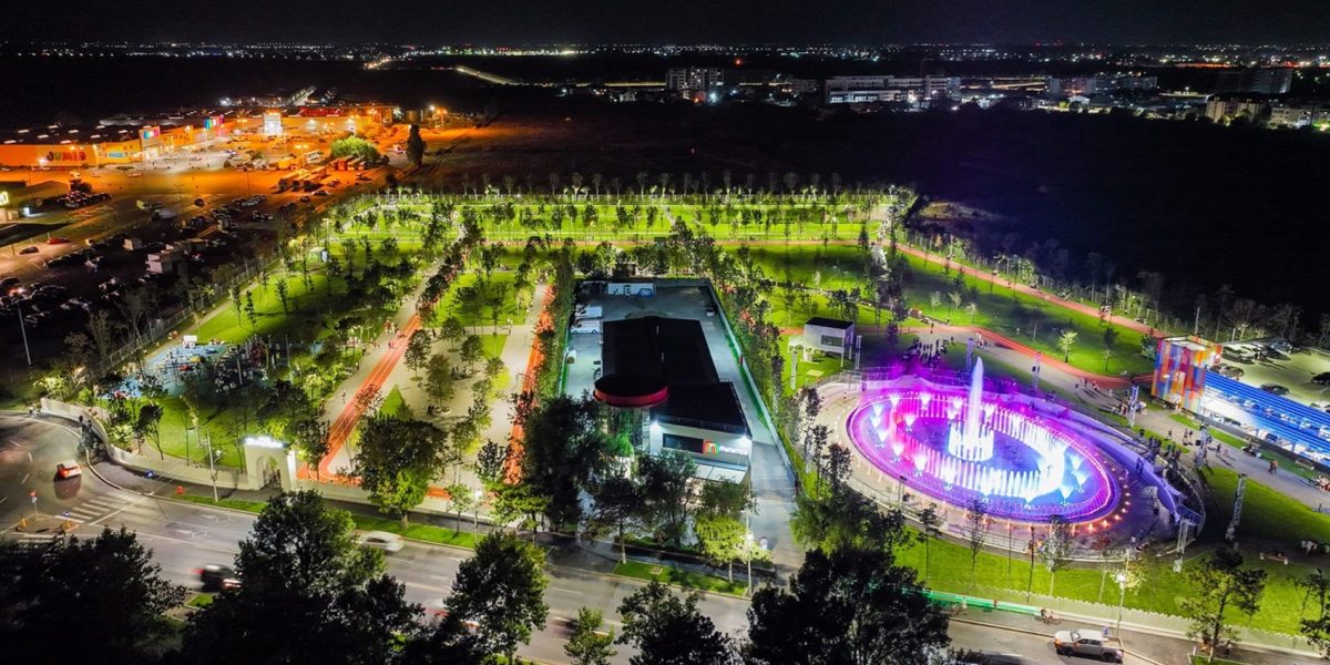 Unde e parcul donald j Trump din sectorul 4 și ce facilități are?