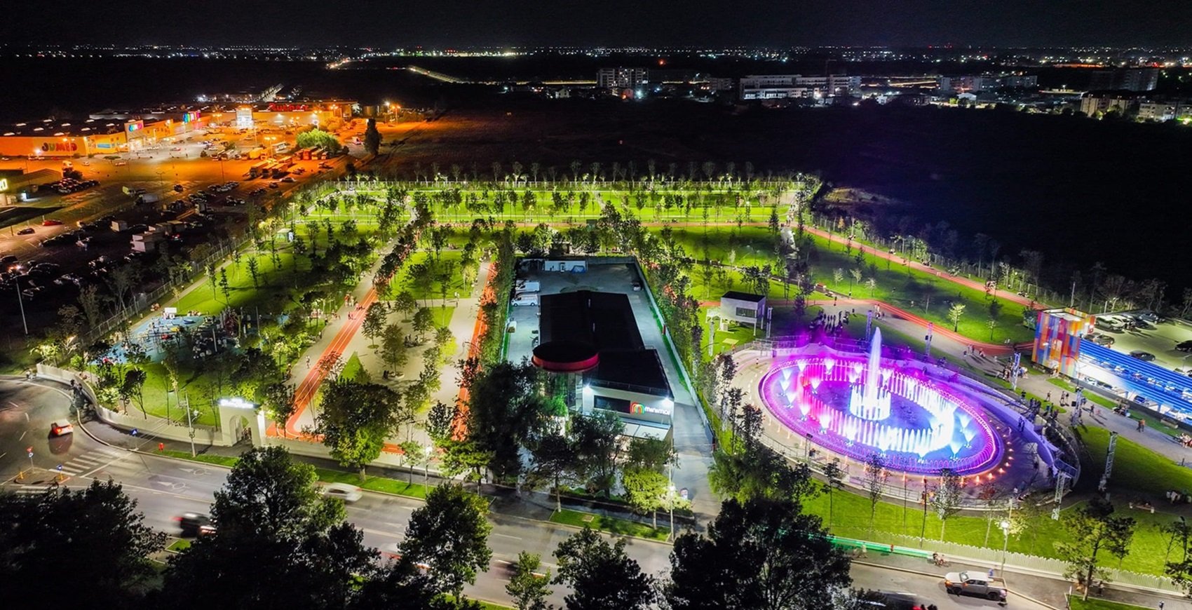 Unde e parcul donald j Trump din sectorul 4 și ce facilități are?