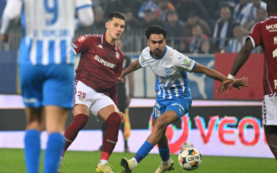 Craiovean-Rapid: Derby „de foc” în Bănie. Oltenii, la egal cu liderul