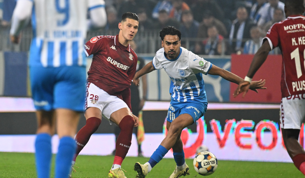 Craiovean-Rapid: Derby „de foc” în Bănie. Oltenii, la egal cu liderul