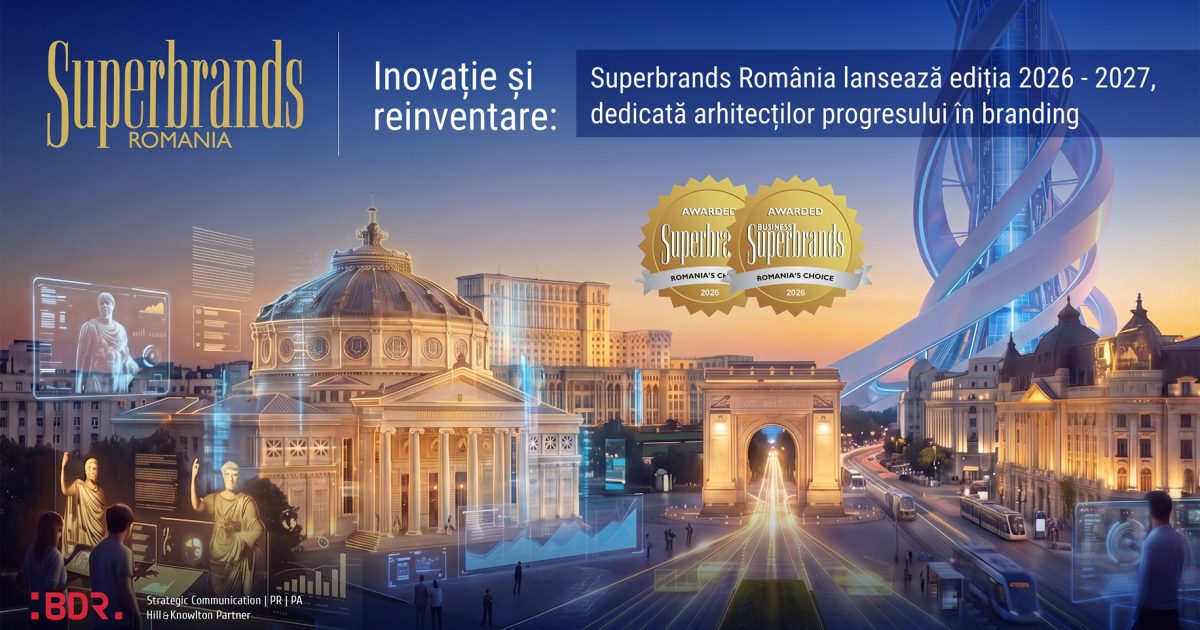 Superbrands România pornește ediția 2026-2027: Brandurile care construiesc viitorul