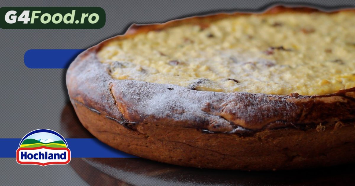 Pască tradițională românească, cu brânză Hochland: Gustul copilăriei!