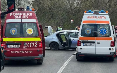 Grav accident rutier la ieșirea din Mediaș spre Moșna: Victime