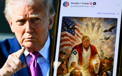 Trump, controversa iadului: „Iisus” cu chip de capră, șoc în America