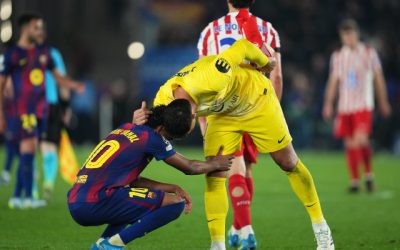 Lamine Yamal, duel de foc cu Atletico Madrid: Război pe teren