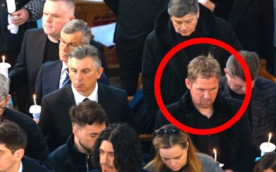 Apariție misterioasă la înmormântarea lui Mircea Lucescu: N-a fost recunoscut