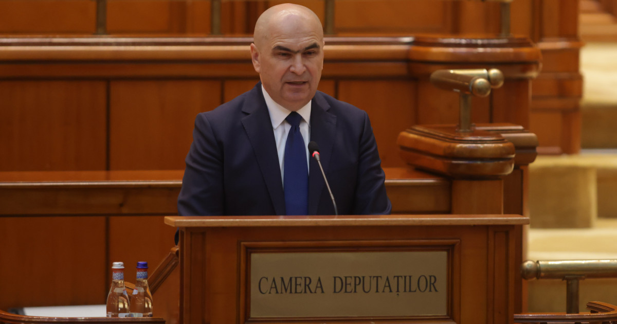 Moțiunea de cenzură contra Guvernului Bolojan, depusă în Parlament