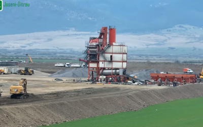 Autostrada Unirii A8: Imagini din șantierul celui mai nou constructor din România