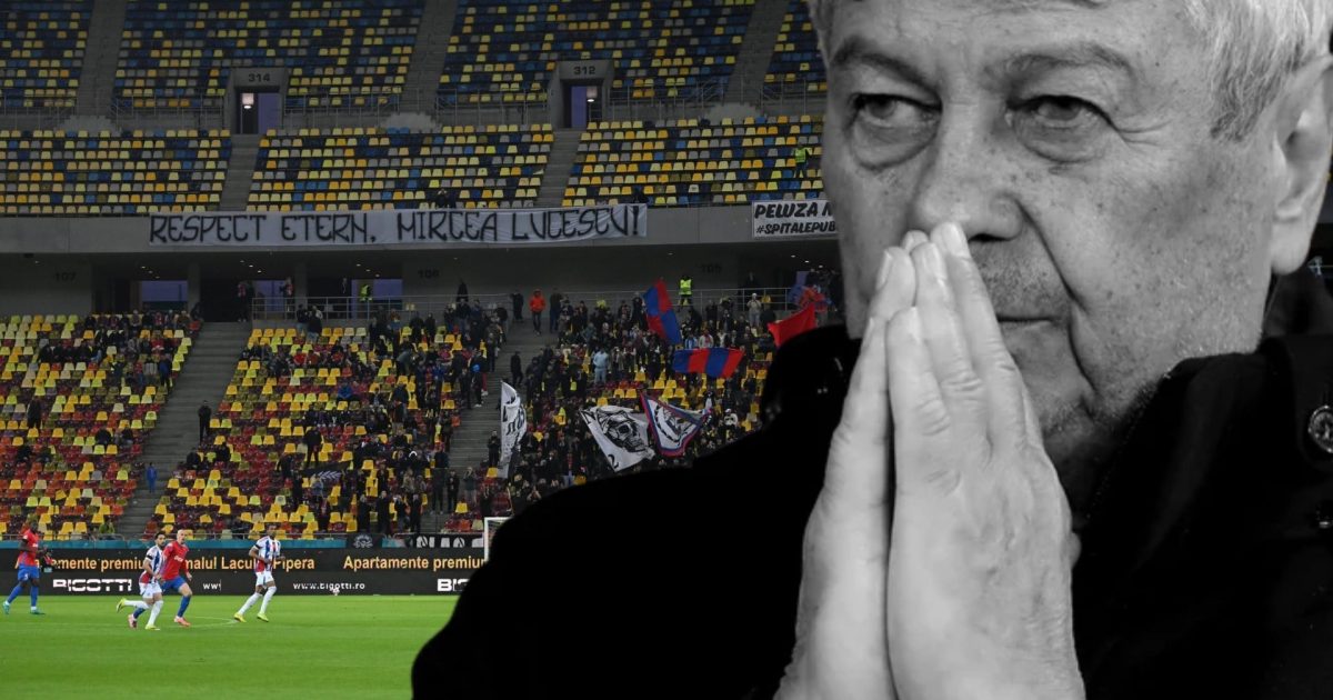 Rușine la Arena Națională: Cum a ajuns Mircea Lucescu pe tabelă, după FCSB – Oțelul