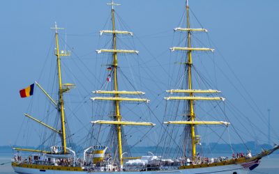 Mircea pleacă la drum: Nava-școală românească traversează Atlanticul spre SUA