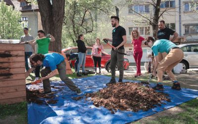 Din deșeuri, îngrășământ: 850 de bucureșteni fac grădini fertile!