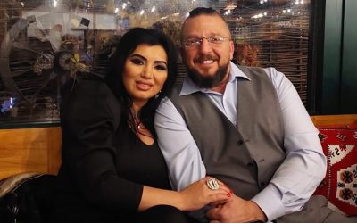 Adriana Bahmuțeanu, Paște de vis în California cu soțul ei