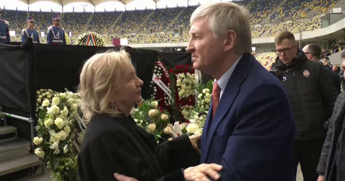 Ahmetov, omagiu emoționant pentru Lucescu la Arena Națională, discurs de 10 minute