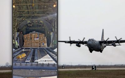 15 tone de ajutoare: Alimente și echipamente ajung la civili