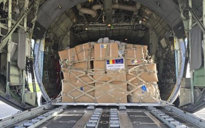 România trimite 15 tone de ajutoare în Liban, cu două aeronave