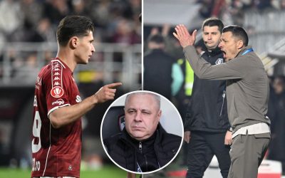 Dobre, scandal cu Gâlcă la Rapid! Șumudică, despre război: „Știu tot”