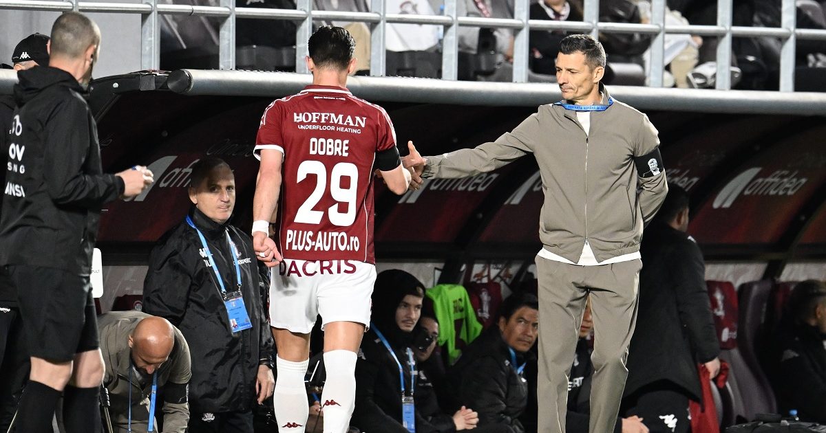 Gâlcă, sfătuit să-l scoată pe Dobre: Reacția antrenorului Rapidului