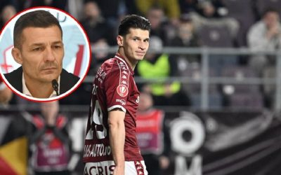 Alex Dobre, furia uriașă la Rapid: Ce a făcut după ce a fost schimbat