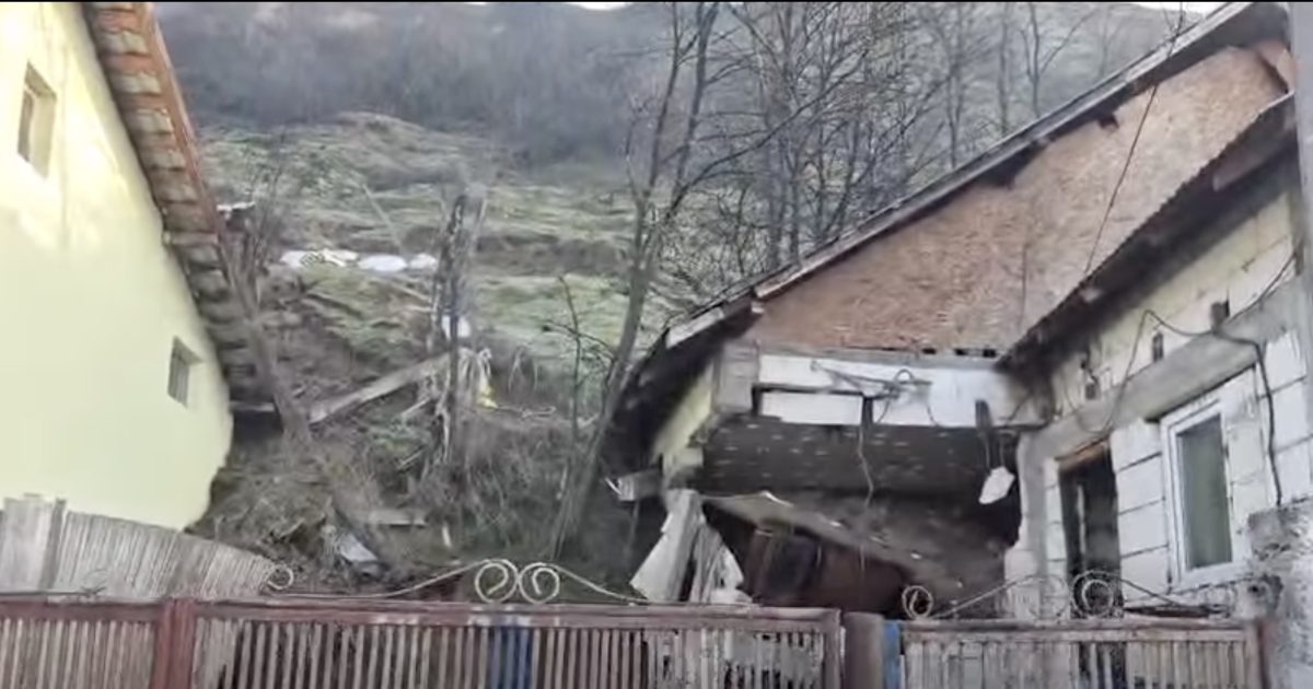 Slatina: Terenuri pentru sinistrați, cu plata în 10 ani, după alunecarea de teren