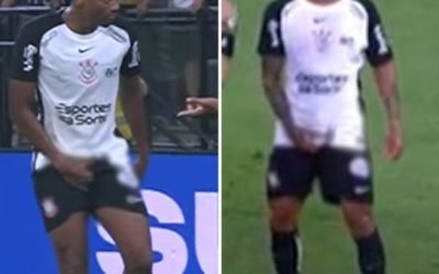 Fotbalistul de la Corinthians, gest obscen in direct: Eliminat după VAR
