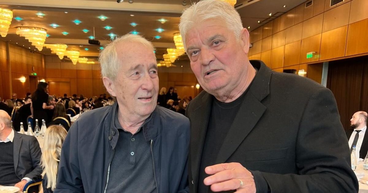 Apariție neașteptată: Valentin Ceaușescu, la parastasul lui Mircea Lucescu