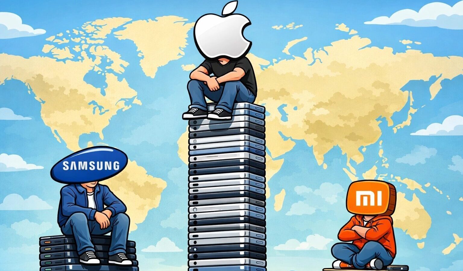 Apple domină piața de smartphone-uri, cu iPhone 17 Pro Max în fruntea clasamentului, conform celor mai recente date