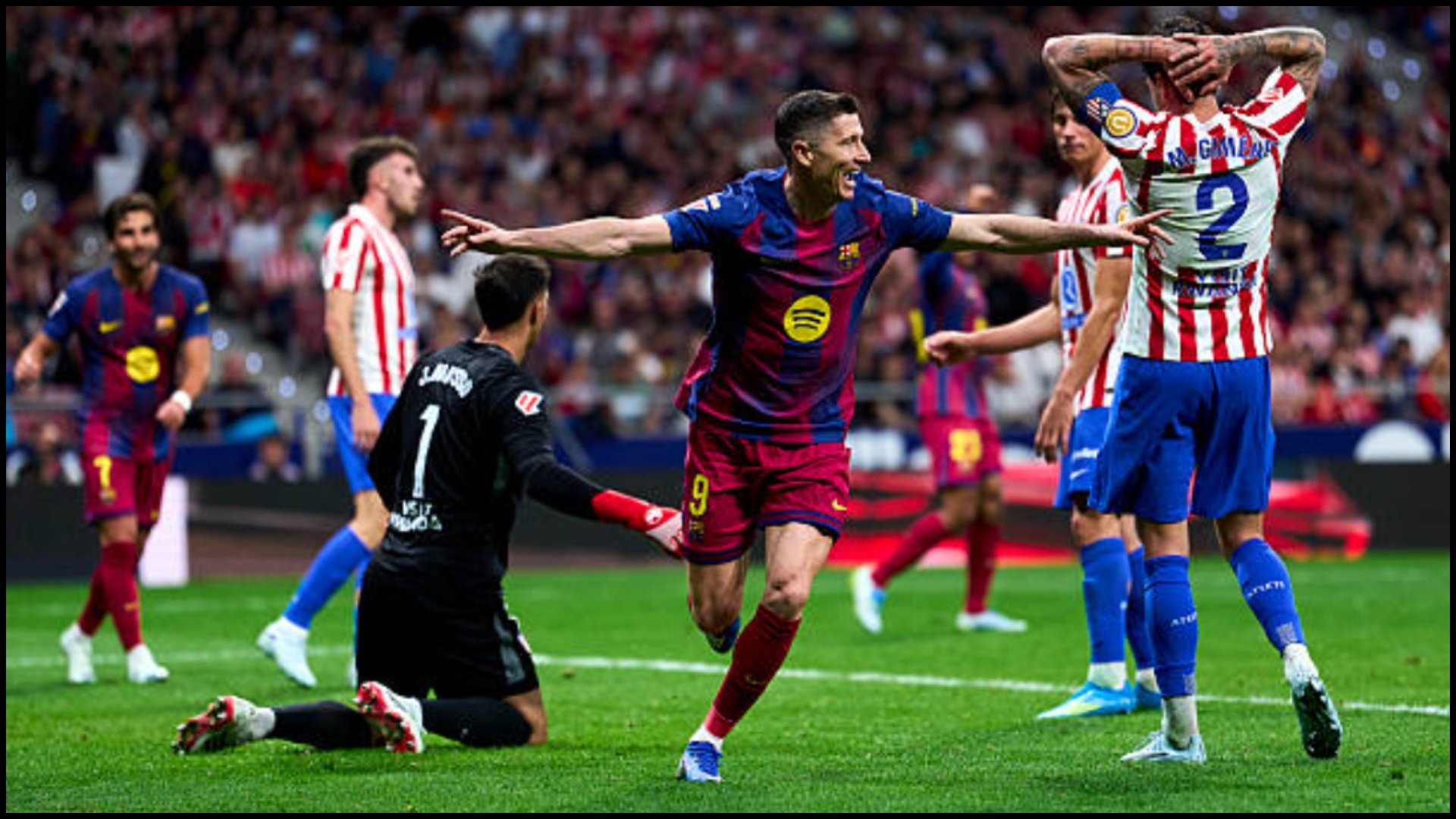 Barcelona, victorie pe metropolitano: Catalanii, cu un pas spre titlul la liga!