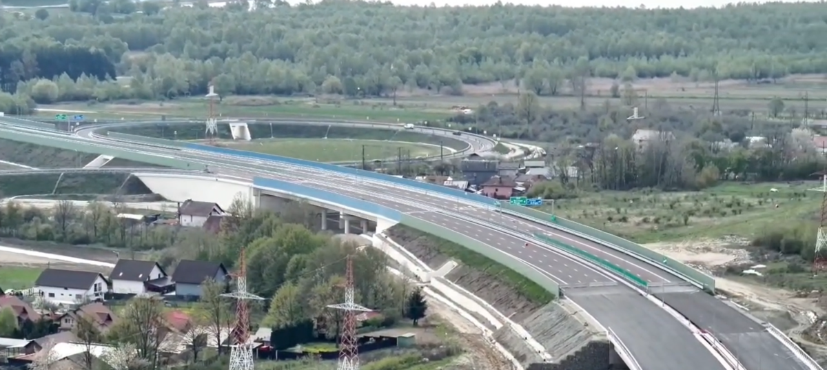 Autostrada Sibiu-Pitești: Un tronson, gata mai repede decât era prevăzut
