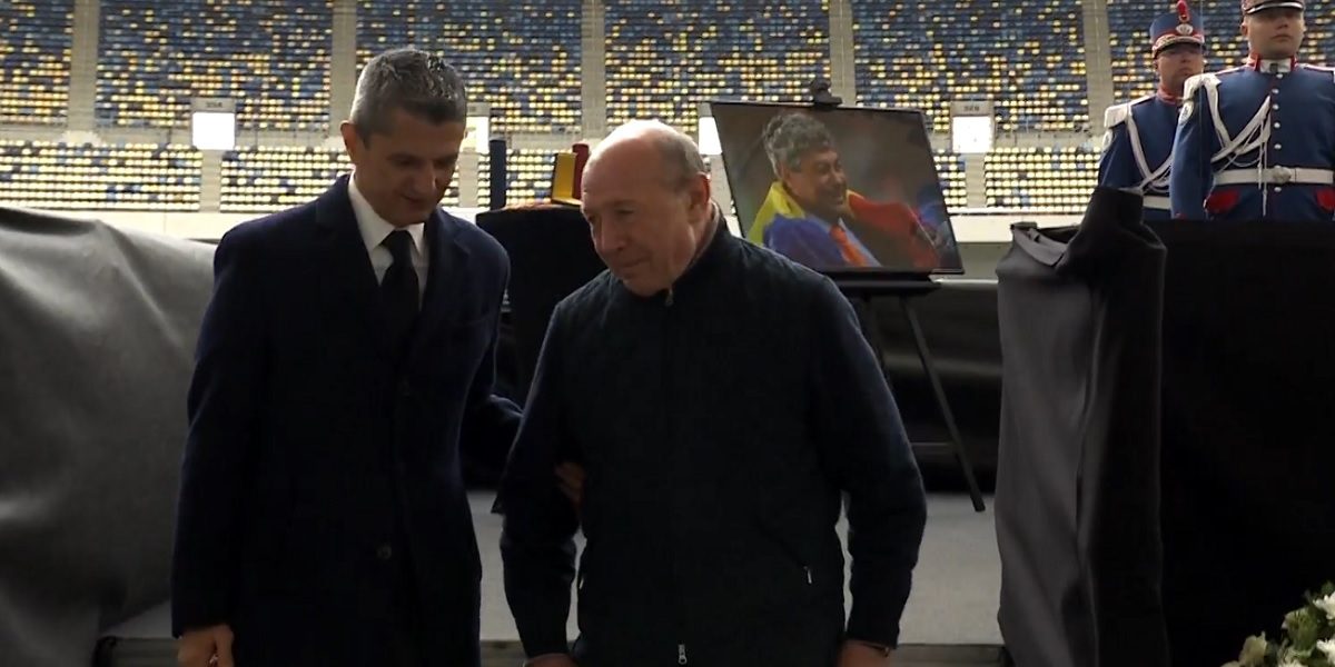 Băsescu, omagiu emoționant pentru Lucescu: „Un singur cuvânt” după 17 ani