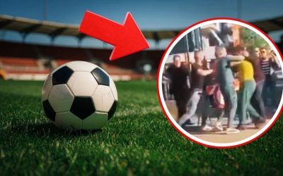 Bătaie după meci: Fotbalist, scandal monstru cu un suporter!