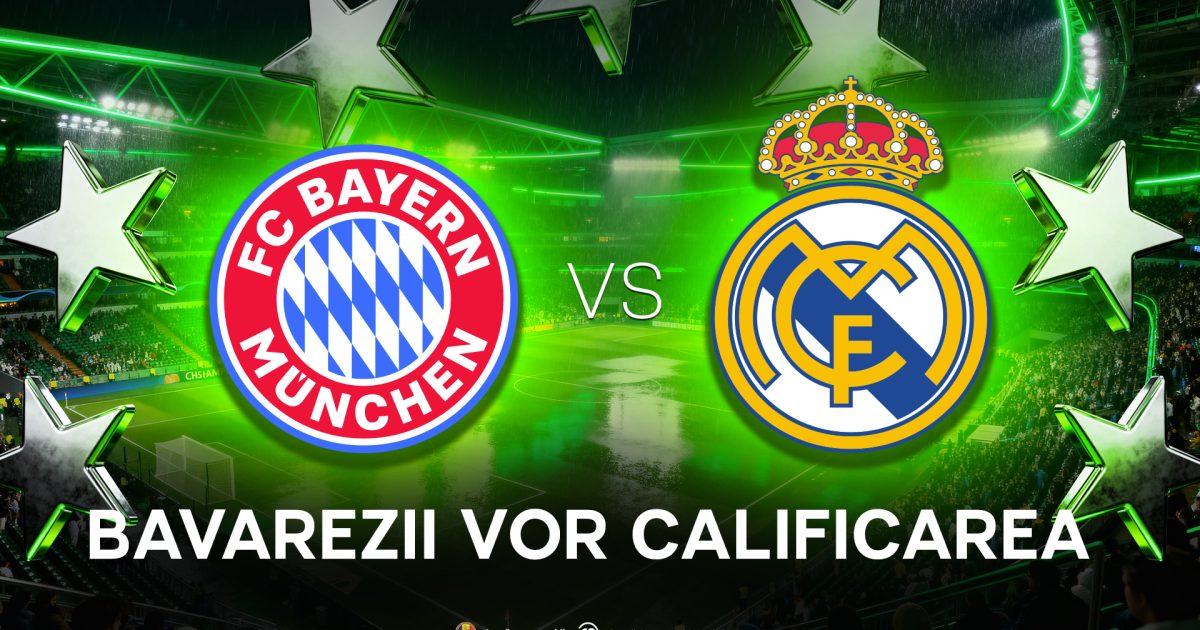 Bayern – Real Madrid: Duel de foc pentru „Los Blancos” în Champions League