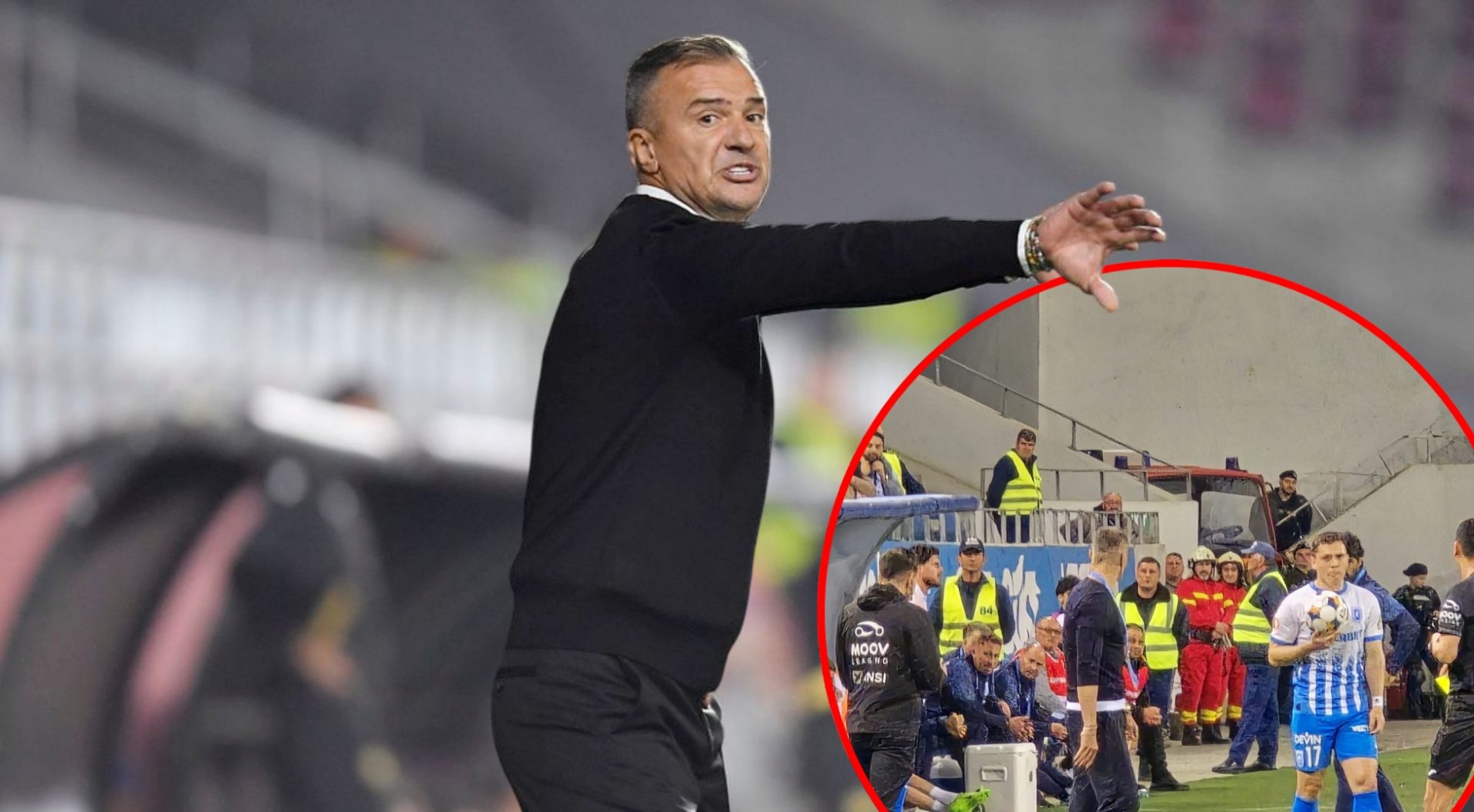 Pancu, criză de nervi pe banca oltenilor: „nu e posibil așa ceva” la craiova – CFR Cluj