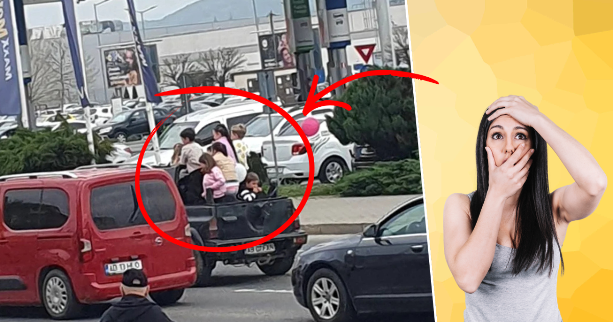 Șoferul cu 7 copii în Alba, pe benă, pe un drum aglomerat: Ce s-a întâmplat