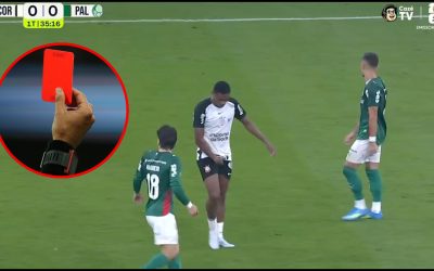 Gest obscen pe teren în Brazilia: Fotbalist, eliminat după un contact jenant