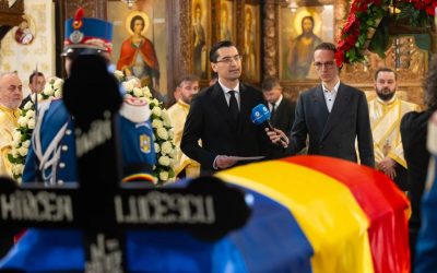 Burleanu, discurs emoționant la înmormântarea lui Lucescu: „A sfârșit dorit!”